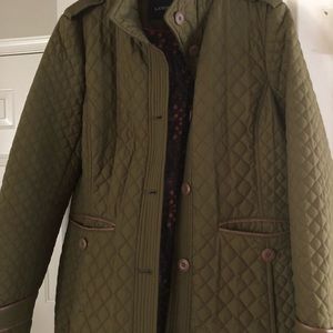 Lands’ End Women’s quilted primaloft jacket